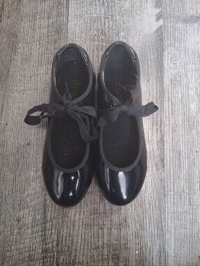 Girls tap shoes Danznmotion by Danshuz Style 611 Sz 1W  preloved